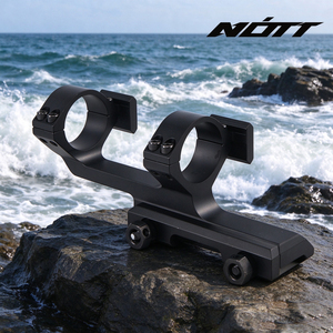 Support de lunette NOTT, hauteur centrale de 1,55 pouces, compatible avec base de 20 mm, corps en aluminium 6061 avec base latérale. - Product Image 1