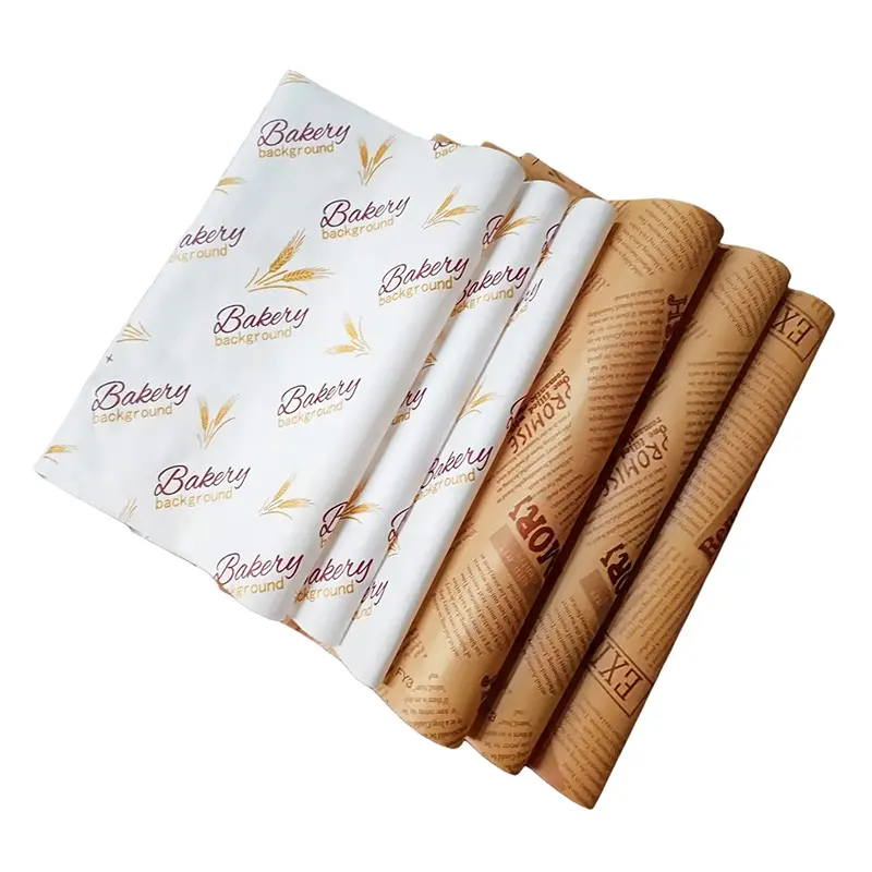 Wax Paper Sheets Greaseproof Waterproof Paper Wrapping Tissue Food Picnic Paper
