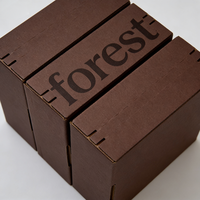Boîte d'expédition en carton ondulé écologique sur mesure avec bande de déchirement et impression de logo intégrale pour l'e-commerce et la vente au détail