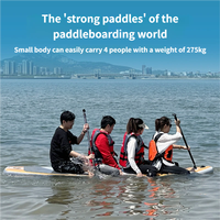 Planche de paddle gonflable tout-terrain en PVC, couleur personnalisée, écologique, haute stabilité, multi-certifiée, pour le surf sur les vagues