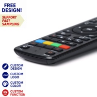 Control Remoto Universal de 47 Teclas para TV, Fabricado en China, Color Negro, Compatible con Todas las Marcas de TV, Código de Aprendizaje, 2 Pilas AAA, Material ABS