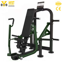 Machine de musculation commerciale pour la musculation des pectoraux en position assise - Équipement de musculation en acier durable pour la salle de sport et la maison, capacité maximale de 270 kg
