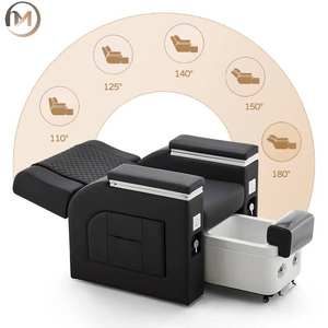 Cadeira de Spa para <span class=keywords><strong>Pedicure</strong></span> de Grau Comercial - Reclinável Ajustável com Funções de Massagem e Banho de Pés Retrátil para Uso em Salão de Beleza com Jato Sem Tubulação - Product Image 3