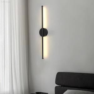 Modern Aluminum Indoor <b>LED</b> <b>Wall</b> Lamp for Living Room with Remote Control Strip and <b>Dimmable</b> Feature - Product Image 2