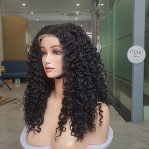 Peluca rizada birmana Cutículas de cabello natural humano virgen La mejor venta de cabello de Vietnam - Product Image 4