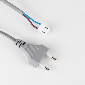 European Standard 250V 2.5A PVC Insulated Electrical Extension Power Cord 2 Pole 2 Pin Plug Home Appliance <strong>Computer</strong> <strong>Rubber</strong> IEC - Product Image 3
