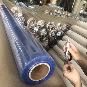 Membrana in pvc con foglio di pellicola in pvc <span class=keywords><strong>trasparente</strong></span> <span class=keywords><strong>trasparente</strong></span> normale morbido dalla fabbrica di plastica cinese - Product Image 1