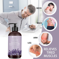Huile Essentielle Professionnelle Lavande Menthe Poivrée Huile de Massage pour Spa Relaxation Corporelle Complète Aromathérapie Non Tachante Prix en Gros