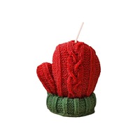 Handgefertigte Luxuriöse Sojawachs-Handschuh-Kerze Duftende Kreative DIY-Dekoration für Heim-Dekoration Feiertage Weihnachten
