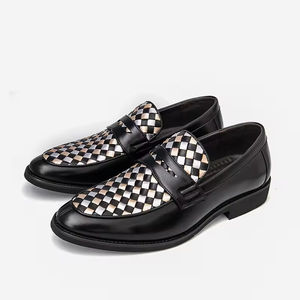 Bottes en chanvre pour hommes, en cuir, montantes, style anglais, effet vieilli, cousues à la main Goodyear, semelle en cuir, bottes de travail - Product Image 5