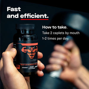 Formule de nutrition sportive pour entraînement Capsules booster pour hommes avec Maca, supplément de croissance musculaire et d'énergie aux herbes naturelles de chèvre cornée - Product Image 4