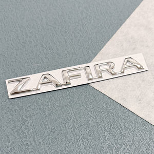 Letras Metálicas 3D para Coche, Adhesivos con Logotipo de Palabras, <span class=keywords><strong>Opel</strong></span> ZAFIRA, Emblema del Alfabeto para Maletero Trasero, Decoración, Protección de la Carrocería - Product Image 5