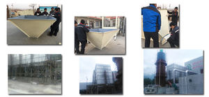 Soie carrée en acier au carbone, Grain de bois, pour le stockage du farine - Product Image 6