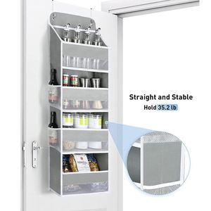 Houseware Folding 4 Pocket Non-woven Over the Door <b>Storage</b> Organizer <b>Hanging</b> <b>Wall</b> Closet <b>Storage</b> Bag Organizer - Product Image 5