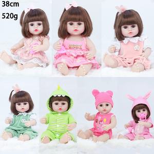 ตุ๊กตาเด็กทารกจำลองน่ารักเหมือนจริงสำหรับเด็ก ของขวัญขายส่ง ตุ๊กตาเด็กแรกเกิดเหมือนจริงสำหรับเด็กชายและเด็กหญิง เล่นบทบาทสมมติ - Product Image 2
