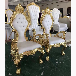 Sedie Trono Reale per Eventi di Lusso e Matrimoni - Product Image 1