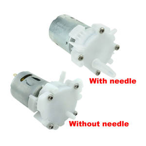 DC 3V-12V 전기 수족관 자체 프라이밍 모터 펌프 RS-360SH 소형 물 펌프 펌핑 기어 모터 (바늘 포함) - Product Image 6