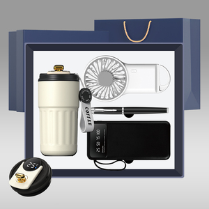 Set Regalo Aziendale di Lusso: Penna, Tazza, Ventilatore e Power Bank <span class=keywords><strong>per</strong></span> Uomini e Donne - Product Image 4