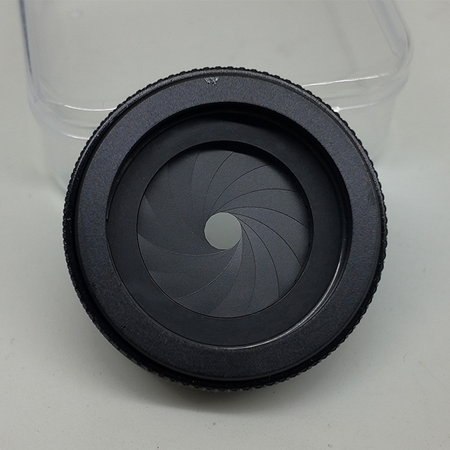 PVS14 DIY Retrofit Adapter Ring Iris Adjustable IRIS Aperture 1.5~22mm with Sacrificial Glass Objective Lens Module