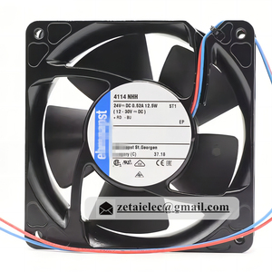 120X38MM พัดลม4114NHH 24V 0.52A 12.5W DC Tubeaxial 5000RPM แกนพัดลมระบายความร้อน4114 <span class=keywords><strong>nhh</strong></span> ของแท้สินค้าใหม่ - Product Image 1