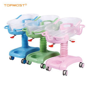 Cuna de <span class=keywords><strong>Hospital</strong></span>, Cama de <span class=keywords><strong>Hospital</strong></span> para Niños, Cama de Enfermería, Carrito Médico, Cuna para Bebé con Ruedas, Acero al Carbono, 1 Año de Garantía - Product Image 4