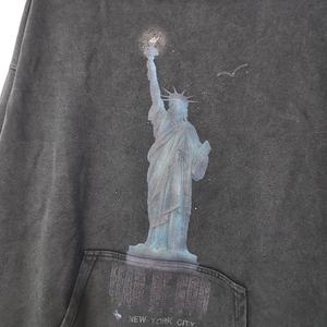Sudadera con capucha vintage con estampado de la Estatua de la Libertad, estilo vintage, FOG 24 - Product Image 5