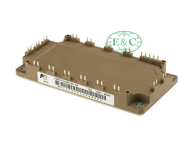 7MBR50SB120-50 트랜지스터 IGBT 어레이 및 모듈 세미-채널 75 A 2.7 V 360W 1.2 kV