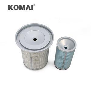 Filtro de Ar do Motor KOMAI 4484532 4484537 para <span class=keywords><strong>Hitachi</strong></span> 4247974 4209588 P780385 P780384 AF25009 AF25008 - Product Image 1