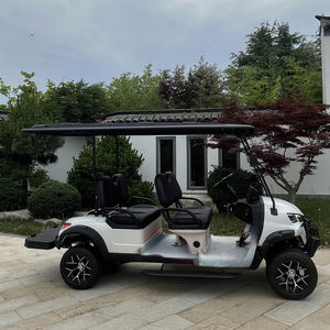 Voitures de golf électriques miniatures 72v personnalisées à énergie solaire, 4 places, à vendre pour utilisation hors route publique - Product Image 2