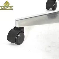 Base de chaise pivotante réglable en aluminium avec roulettes, base de chaise de bureau robuste à 5 étoiles pour mobilier moderne