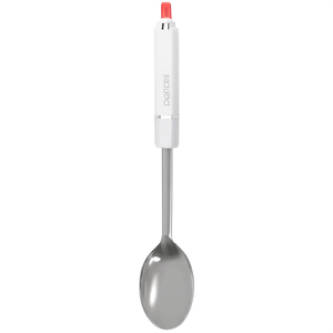 Cuillère en acier inoxydable (35x7cm) LILLO STILE Chrome et Blanc 0754 - Product Image 2
