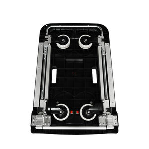 King <span class=keywords><strong>Global</strong></span> Super Silent Tragbarer Wagen Schwarz Pritschen wagen Lagerung für Haushalts supermarkt Allrad-Klapp design OEM - Product Image 4