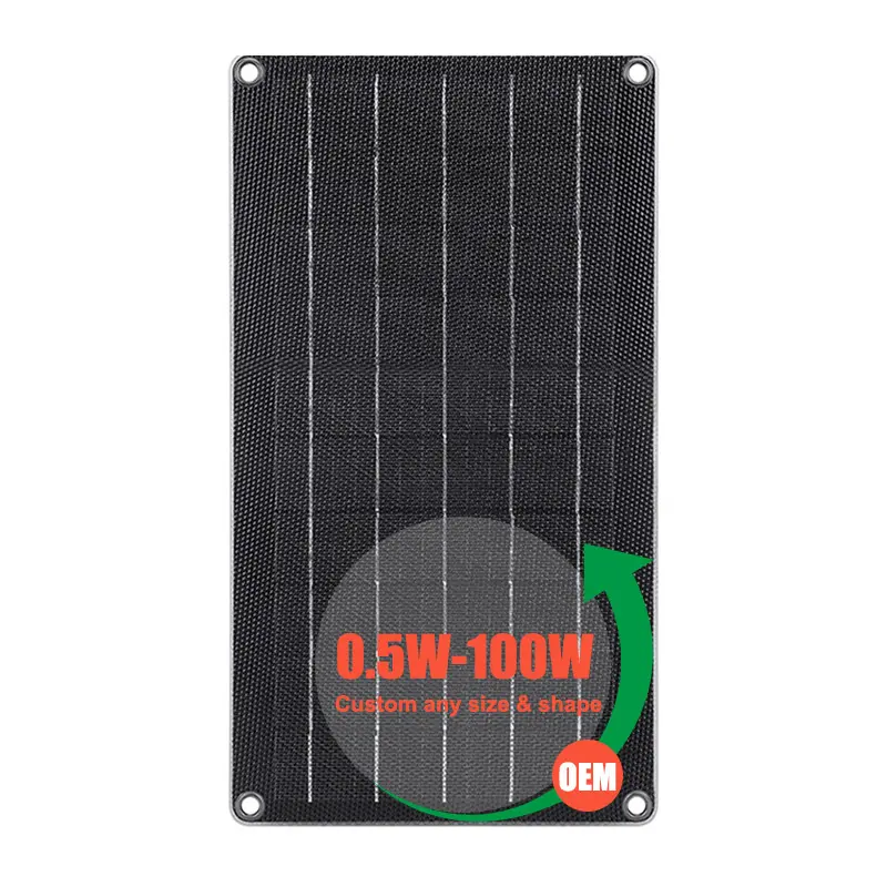 Custom Made Mono pannelli solari 3W 5W 10W Kit energia solare 12V DC pannello solare caricabatterie per alimentatori di uccelli a energia solare