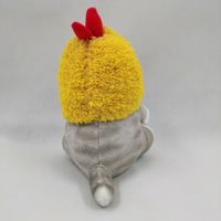 Vente en gros de porte-clés transformables, crevettes frites, requin, ornements en peluche, machine à saisir, sac à dos pour poupées, sac en maille OPP