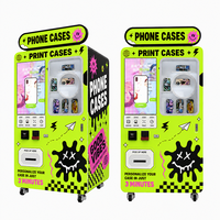 Distributeur automatique de coques de téléphone personnalisées en ligne, machine à imprimer des coques de téléphone, utilisation 24h/24 sans surveillance pour les écoles