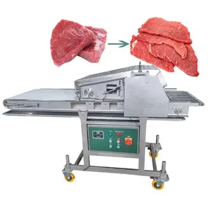 Well Designed Small Meat Steak Chicken Flattener Rolling Stainless Steel Steak Beef Flattening Machine For Factory Use