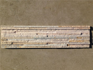 Losa de <span class=keywords><strong>madera</strong></span>, panel de pared cultural, colores amarillos, arenisca apilada, revestimiento de pared, piedra de <span class=keywords><strong>repisa</strong></span> - Product Image 3