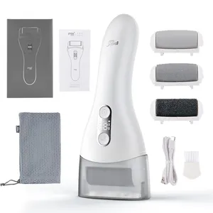 PRITECH Rechargeable Foot Care Tool Dead Skin Grinding Pedicure Professional Callus Remover Electric Foot Scrubbers