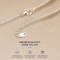 Collar con Colgante de Hoja de Lujo en Plata de Ley S925 con Circonita, Joyería Fina de Diseño, Cadena de Eslabones Chapada en Oro para Mujer, Regalo