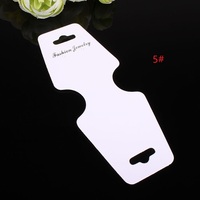 Carte porte-collier personnalisée, pliable, avec impression néon et dorure à chaud argentée, pour emballage grand format, prix usine compétitif