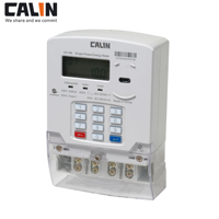 Compteur d'électricité prépayé monophasé électronique en gros, conforme à la norme DLMS, grand écran LCD, garantie de 18 mois pour usage résidentiel