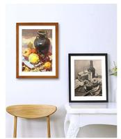 Vente en gros pas cher A0 A1 A2 A3 A4 A5 5x7 11x14 24x36 pouces cadre de peinture en bois décoration de la maison cadre photo moderne