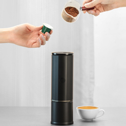 Cafetera Portátil ZeroHero 2 en 1, Funciona con Batería/USB para Cápsulas <span class=keywords><strong>Nespresso</strong></span>, Uso Versátil en Casa, Auto, RV, Hotel y Aire Libre - Product Image 5