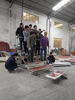 Plate-forme de chœur modulaire pliante en aluminium facile à installer Podium Chorus Sing Choir Riser Audience Stage pour orchestre et école