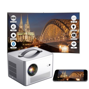 Proyector Portátil Full HD, Mini Proyector 3D para Teléfono Móvil, Económico, LCD LED 4K, 600 Lúmenes, para Cine en Casa - Product Image 1