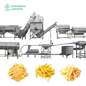 Machine à frites surgelées <span class=keywords><strong>de</strong></span> grande capacité 1000 kg/h, équipement <span class=keywords><strong>de</strong></span> transformation profonde des pommes <span class=keywords><strong>de</strong></span> <span class=keywords><strong>terre</strong></span> pour les plantations - Product Image 1
