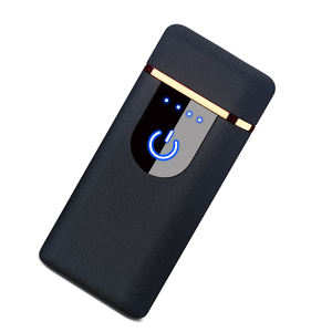 Conception chaude Touche tactile briquet Électronique FR-310 Double Arc Briquet USB Rechargeable - Product Image 1