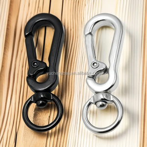 Veer Knevel Met Ooghaak Nieuwigheid Haken Display Haak Haak Set Messing Draaibare Hardware Haak Clips Hond Handtas Tas Haak A3 - Product Image 1