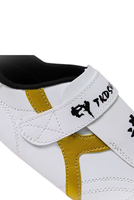 Chaussures de taekwondo Qutenghealth antidérapantes, légères, respirantes, unisexes, à bas prix, avec logo.