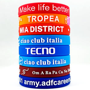 צמיד גומי סיליקון לילדים צמיד רצועת סיליקון אופנה צמיד סיליקון ספורט לקידום מכירות בהתאמה אישית - Product Image 3